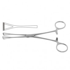 Duval Intestinal and Tissue Grasping Forceps Narrow Jaw Stainless Steel, 20.5 cm - 8"